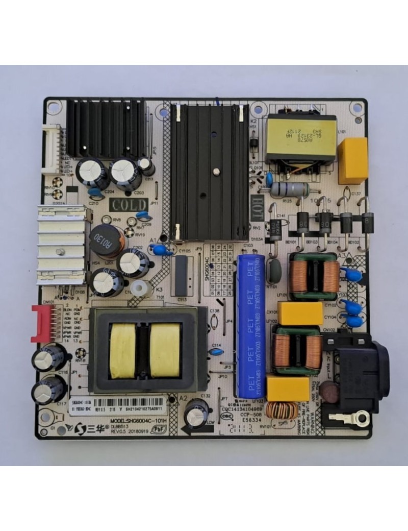 Fuente Philips 55PFL5765/F8 SHG6004C-101H DLBB513 REV 0.5 CQC14134104969 81-PBE060-H04C